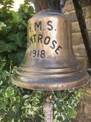 The bell of HMS Montrose