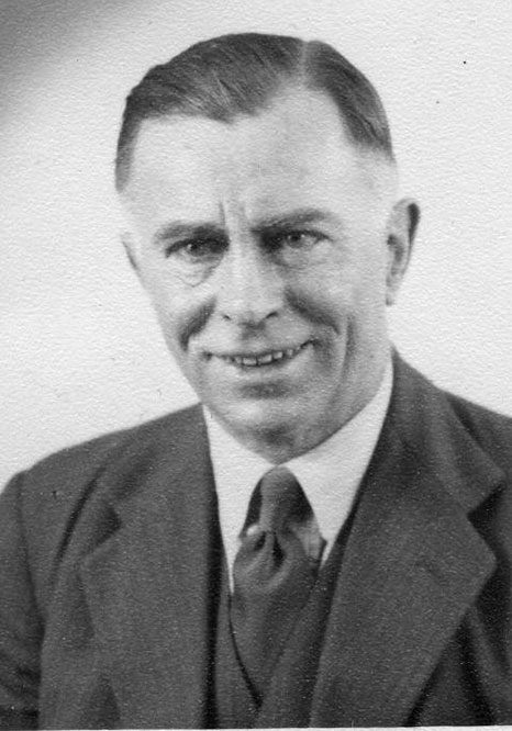 Postwar  photograph of Cdr Guy Neville-Rolfe