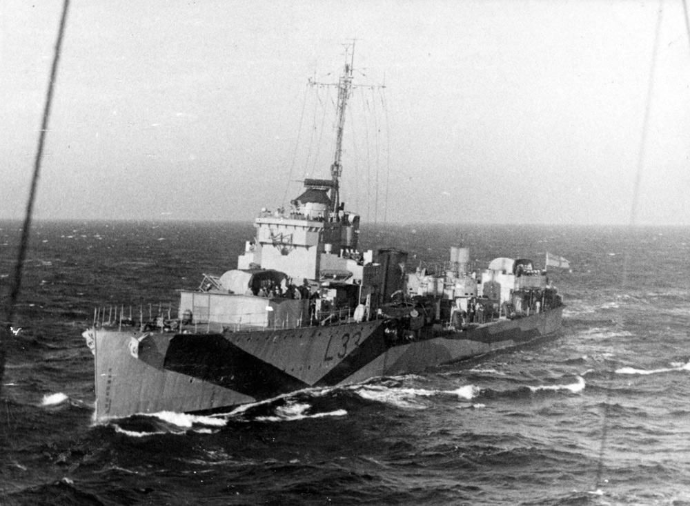 HMS Vivien 1944