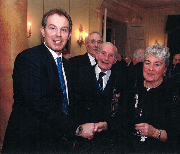 Albert Foulser with Tony Blair, Prime Minister