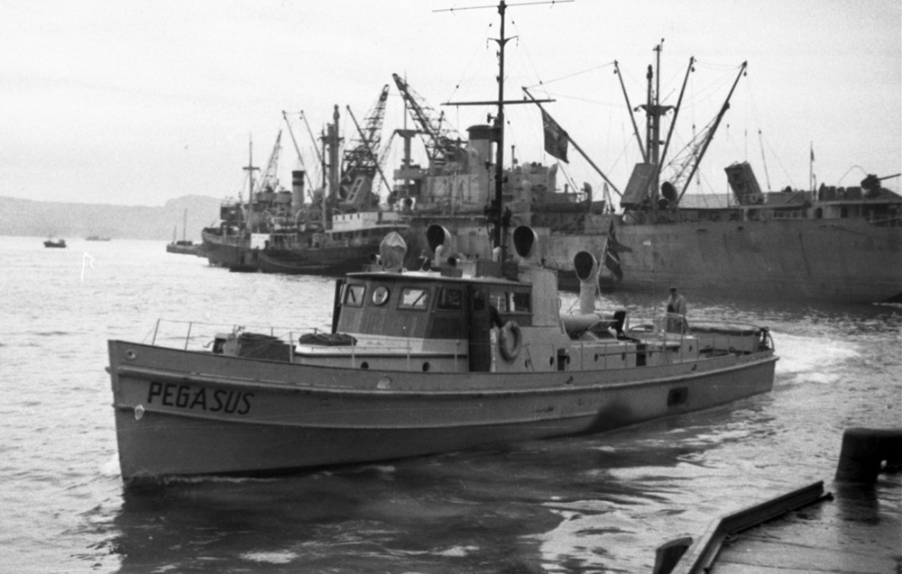 Pegasus, Robert Chew's launch at Bergen