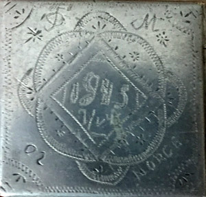 Box made by Russian POW