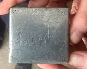 Box made by Russian POW