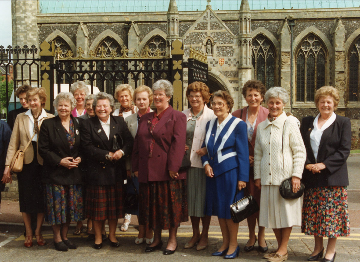 Reunion at Yarmouth 1996 - the Ladies